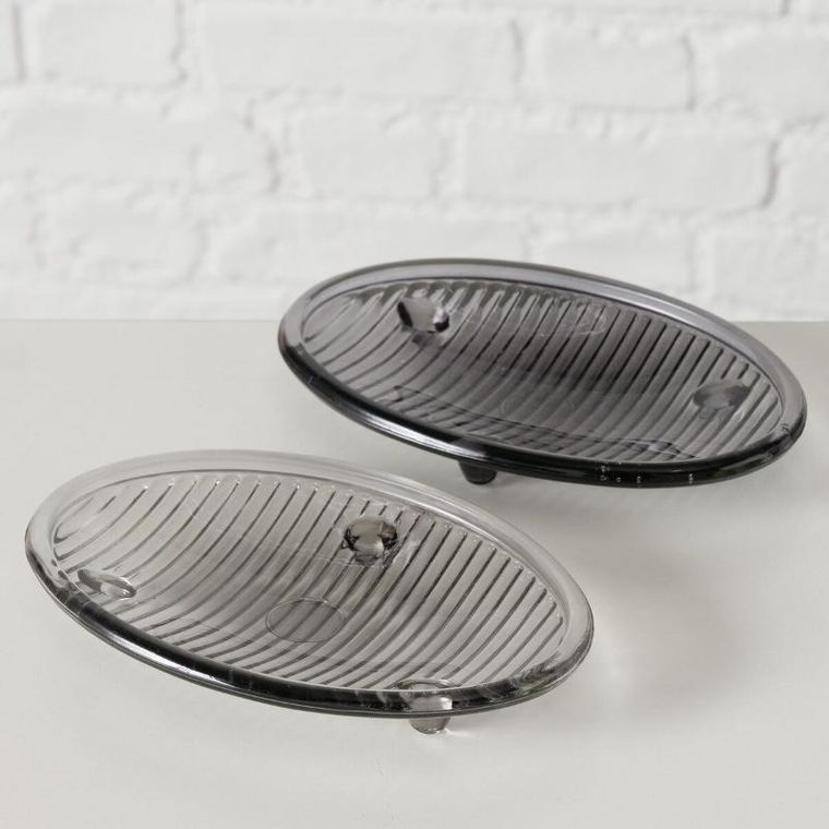 Boltze, mydelniczka szklana, Bango, 15-10 cm