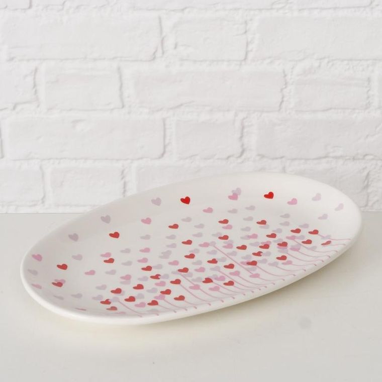 Boltze, półmisek w serduszka, Sherine, 29-18.5 cm