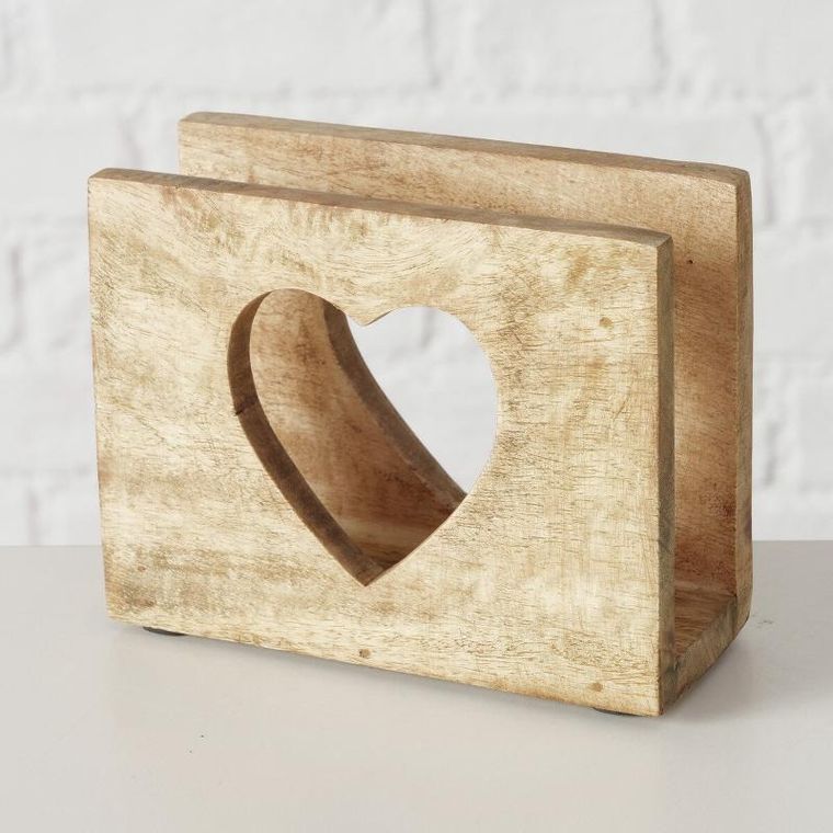 Boltze, serwetnik z drewna mango, Lilea