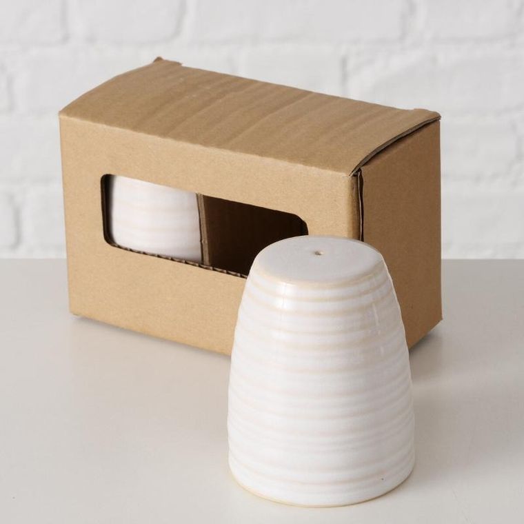 Boltze, solniczka i pieprzniczka, Jonah, 8 cm