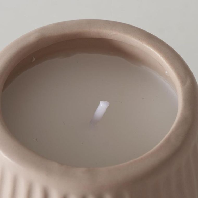 Boltze, świeczka ozdobna w porcelanie, Pommery, 7 cm