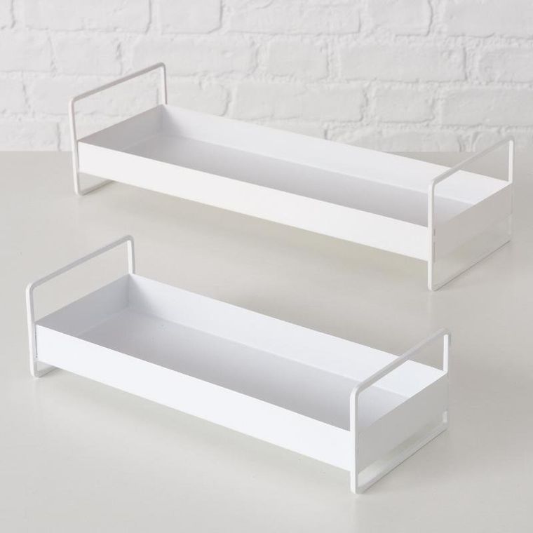 Boltze, Wolga, podłużne tace z uchwytami, 2 szt.