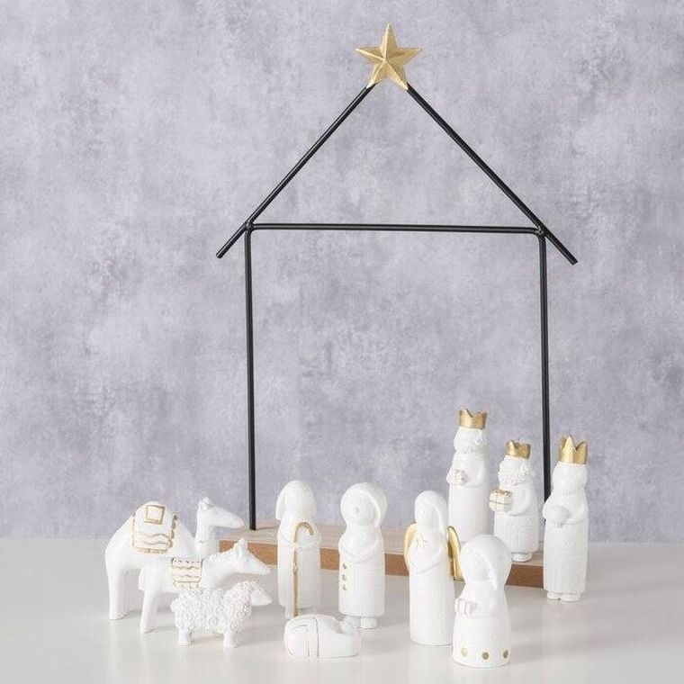 Boltze Xmas, Natos, minimalistyczna szopka bożonarodzeniowa, 11 figurek