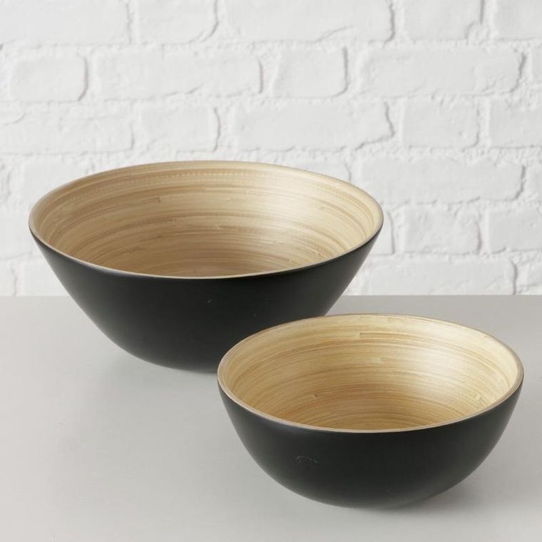 Boltze, zestaw misek, Bambo, 2 szt., ø 7-10 cm