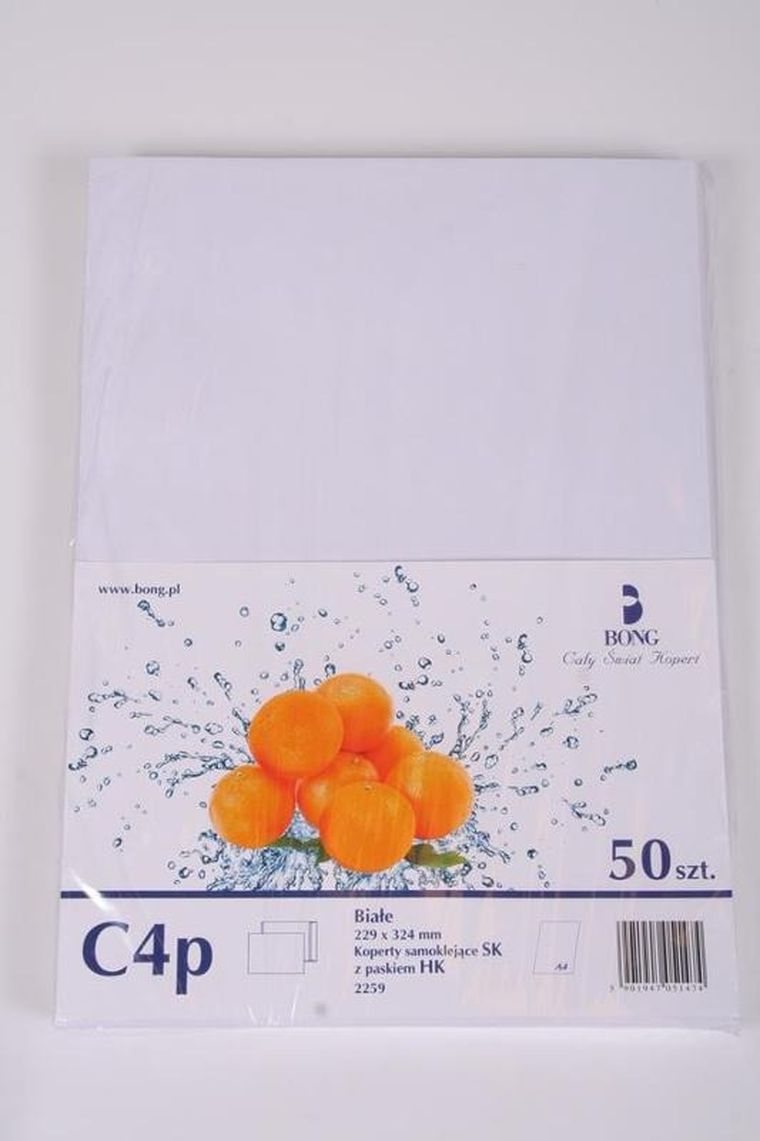 Bong, koperta C4 z paskiem