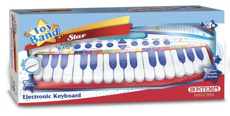 Bontempi Star, organy elektroniczne z efektami świetlnymi, 31 klawiszy