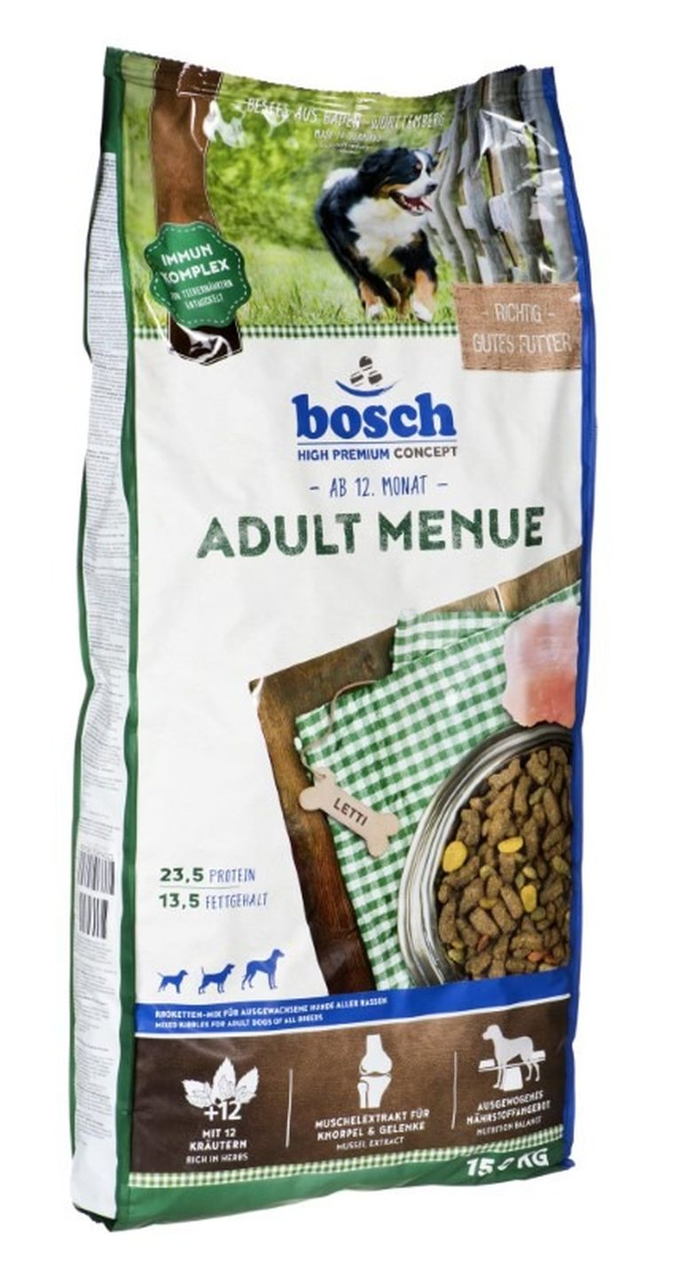 Bosch, Adult, karma sucha dla psa, Menue, 15 kg