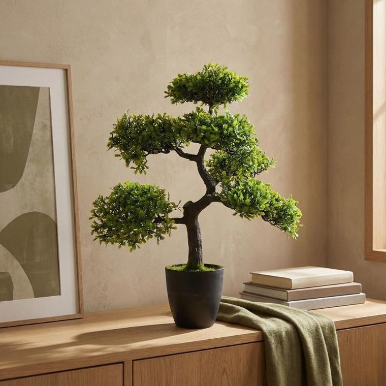 Botanical Decoration, sztuczne drzewko bonsai w doniczce, 32-32-50 cm