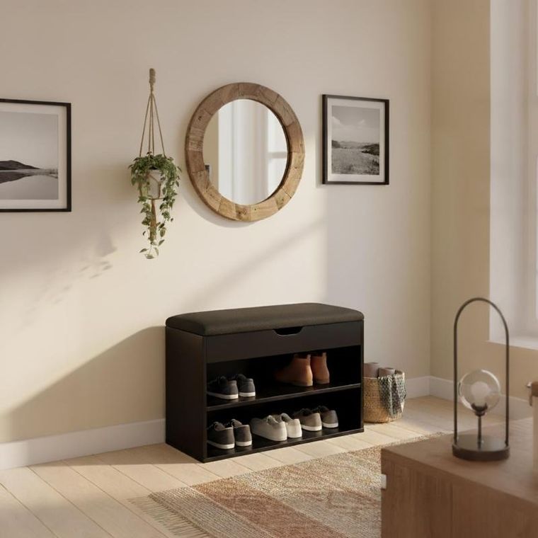 Boximo, Leva, szafka na buty z siedziskiem, 60-30-47 cm