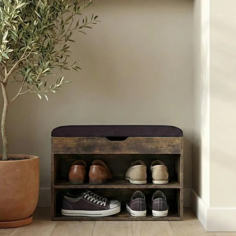Boximo, Leva, szafka na buty z siedziskiem, 60-30-47 cm