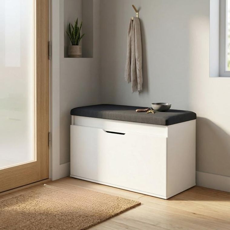 Boximo, Soto, szafka na buty z siedziskiem i schowkiem, 80-50-35 cm