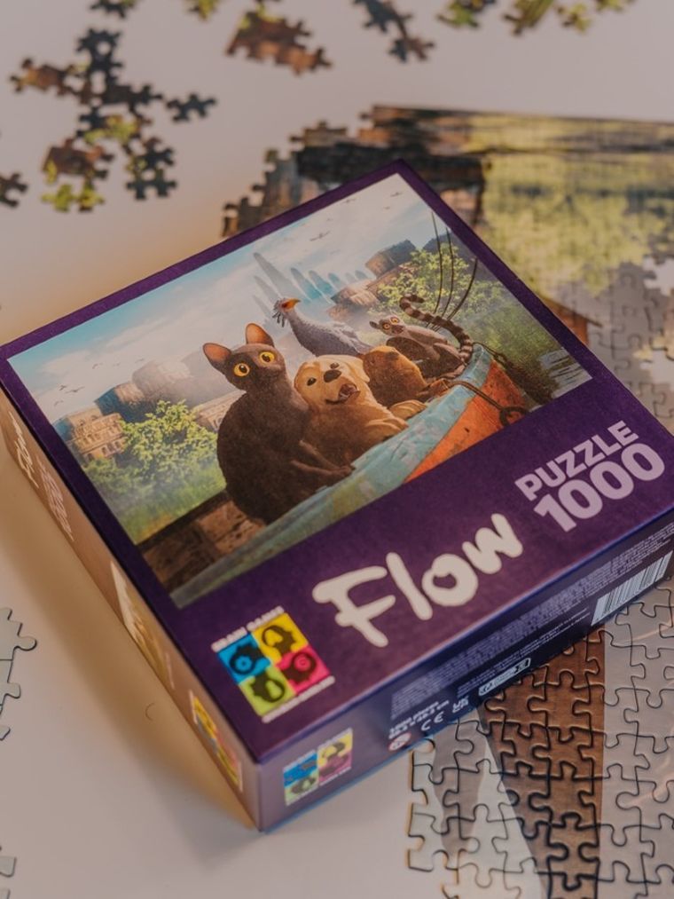 Brain Games, Flow, Movie Characters, puzzle, 1000 elementów