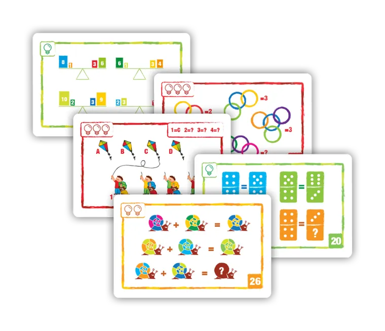 Brain Games, Logic Cards, Green, gra karciana