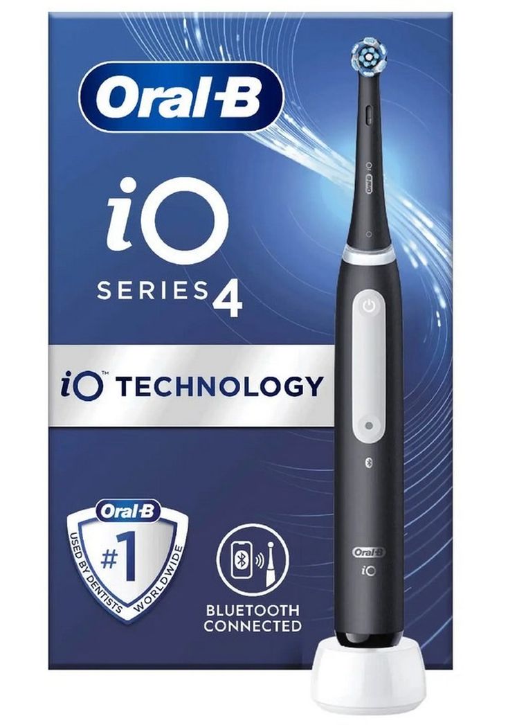 Braun, Oral-B, iO 4, szczoteczka elektryczna, black