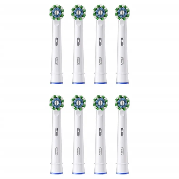 Braun, Oral-B, końcówki do szczoteczki elektrycznej CrossAction, 8 szt.