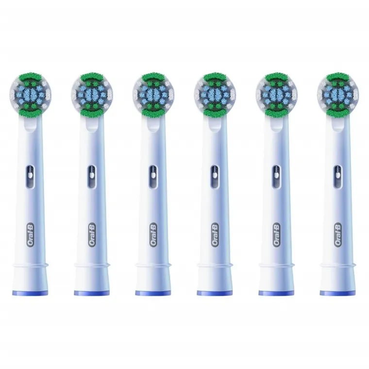 Braun, Oral-B, końcówki do szczoteczki elektrycznej Precision Clean, 6 szt.