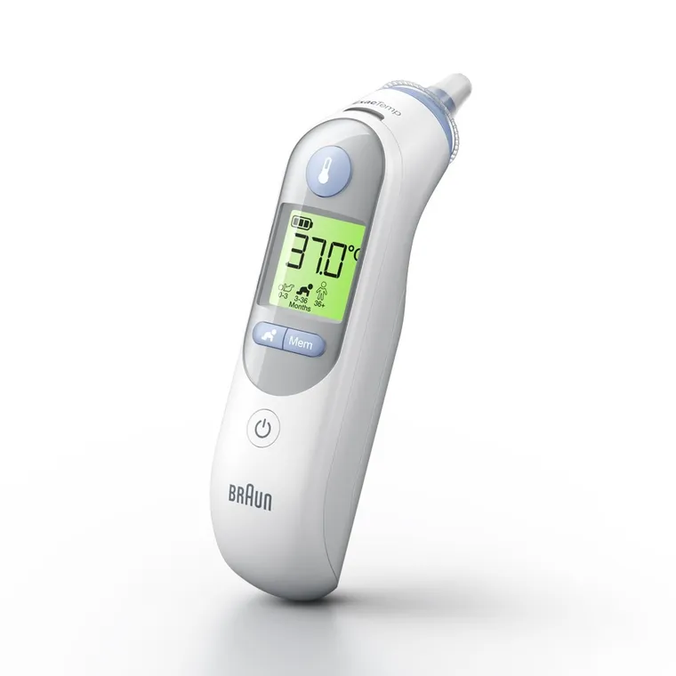 Braun, Thermoscan 7 IRT6520, termometr elektroniczny do ucha z technologią Age Precision