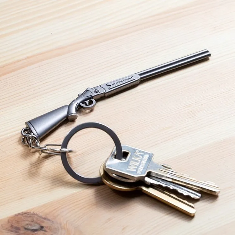 Brelok militarny, strzelba