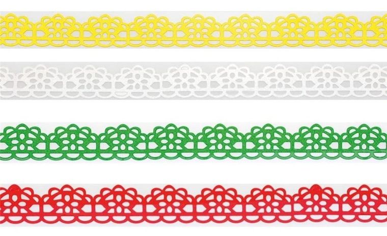 Brewis, taśma hologramowa z brokatem, samoprzylepna, 1 szt.