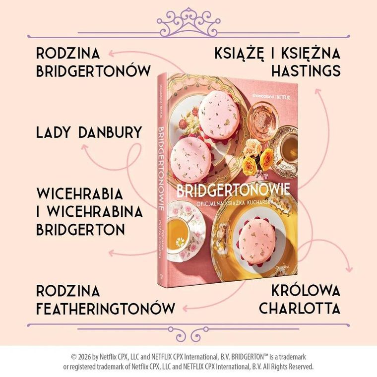 Bridgertonowie. Oficjalna książka kucharska