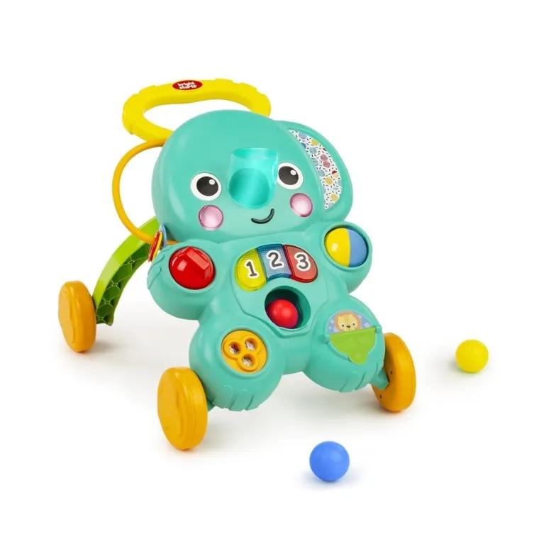 Bright Starts, Stroll 'n Roll, chodzik interaktywny, pchacz dla dzieci, 2w1