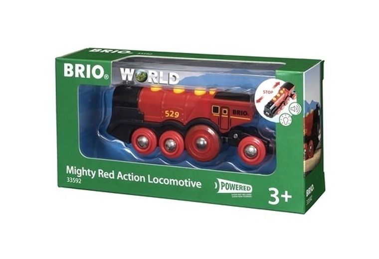 Brio World, duża lokomotywa na baterie