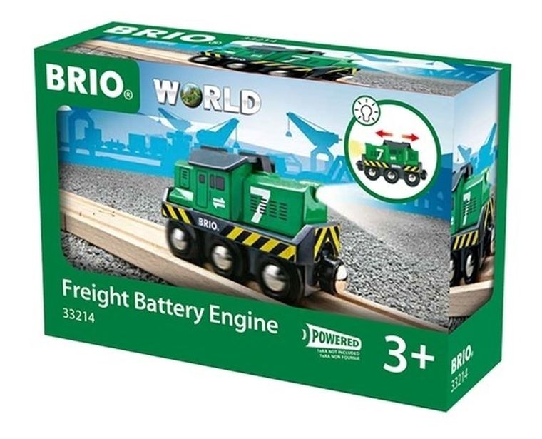 Brio World, Lokomotywa towarowa, zabawka drewniana