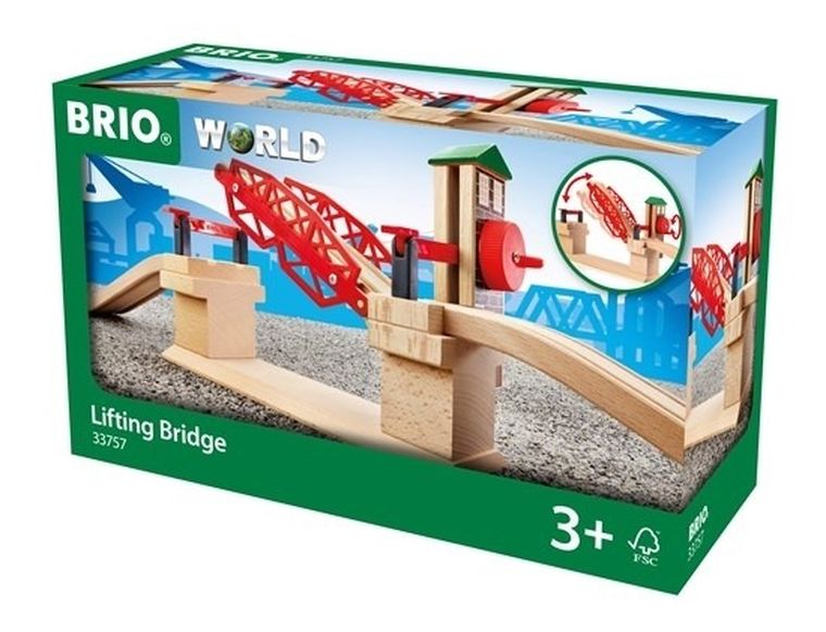 Brio World, Most zwodzony, zabawka drewniana