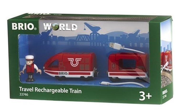 Brio World, Pociąg elektryczny, zabawka drewniana