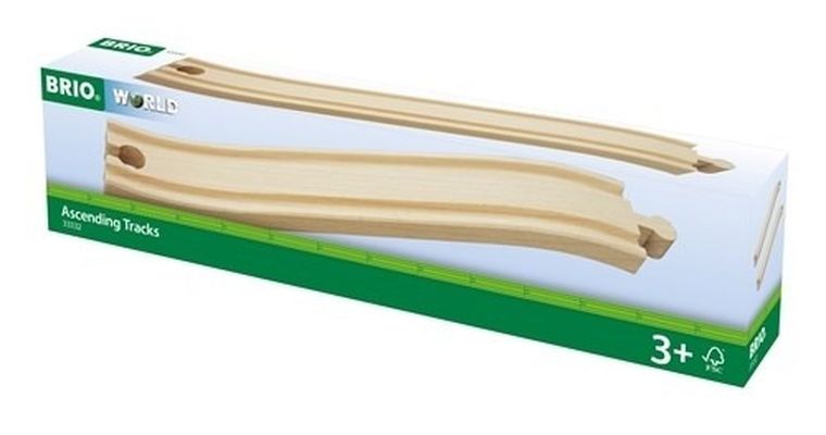 Brio World, podjazdowe tory kolejowe