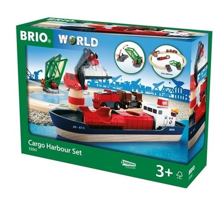 Brio World, Port załadunkowy, zabawka drewniana