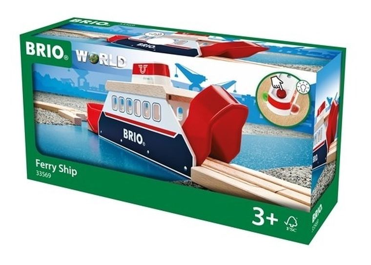 Brio World, Prom kolejowy, światło i dźwięk, zabawka drewniana
