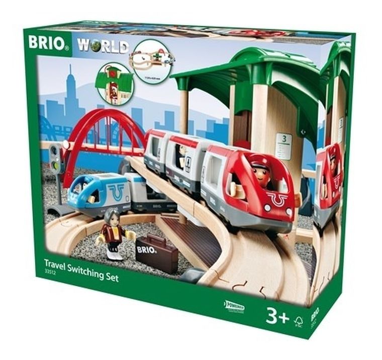 Brio World, zestaw kolejowy z dworcem