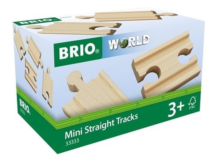 Brio World, zestaw torów prostych, krótkich