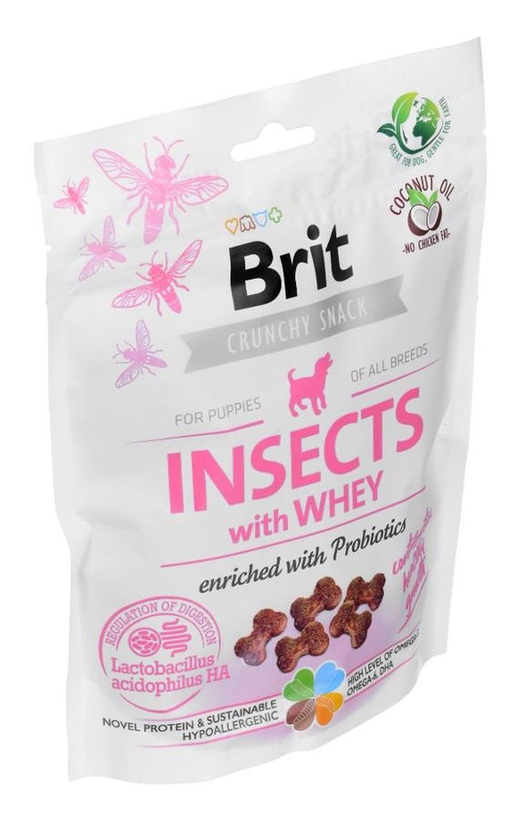 Brit, Care Dog Puppy Insect, przysmak dla psa, 200g
