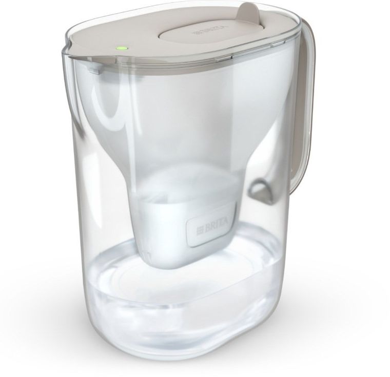 Brita, Essential XL, dzbanek filtrujący, 3 wkłady, piaskowy