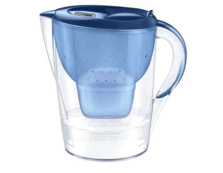 Brita, Marella, dzbanek filtrujący, 4 wkłady MaxtraPro PP, niebieski, 2,4l