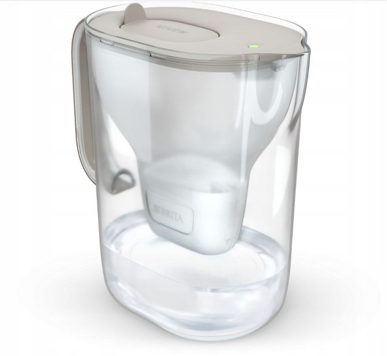 Brita, Style Essential XL, dzbanek filtrujący, filtr MX Pro PP, piaskowy, 3,6l