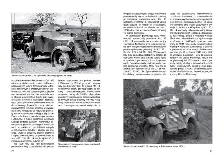 Broń pancerna III Rzeszy. Tom 4. Samochody pancerne