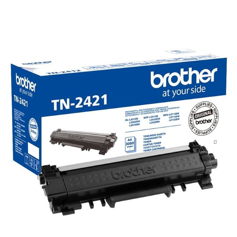 Brother, toner, TN2421, oryginał TN-2421, 3000 stron, czarny