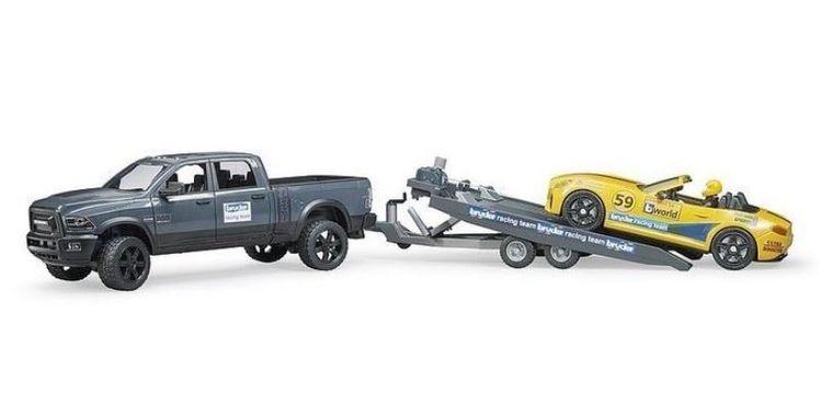 Bruder, Dodge RAM 2500 Power wagon z lawetą