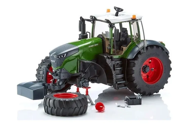 Bruder, Fendt 105 0 Vario z figurką mechanika, pojazd, traktor