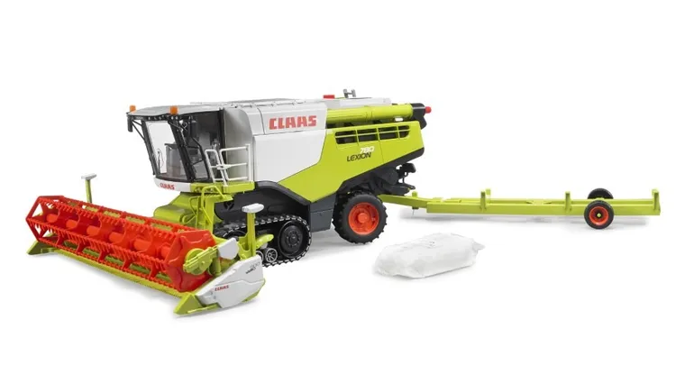 Bruder, kombajn zbożowy wielki Claas Lexion 780 Terra Trac