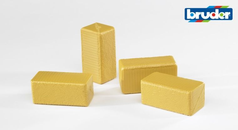 Bruder, Sprasowane bloki siana