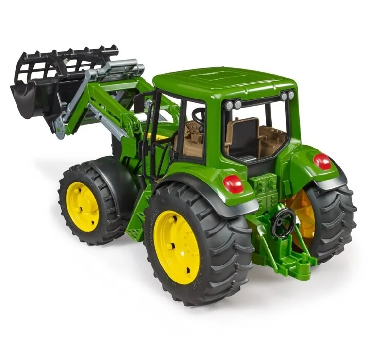 Bruder, Traktor John Deere 6920 z ładowarką czołową