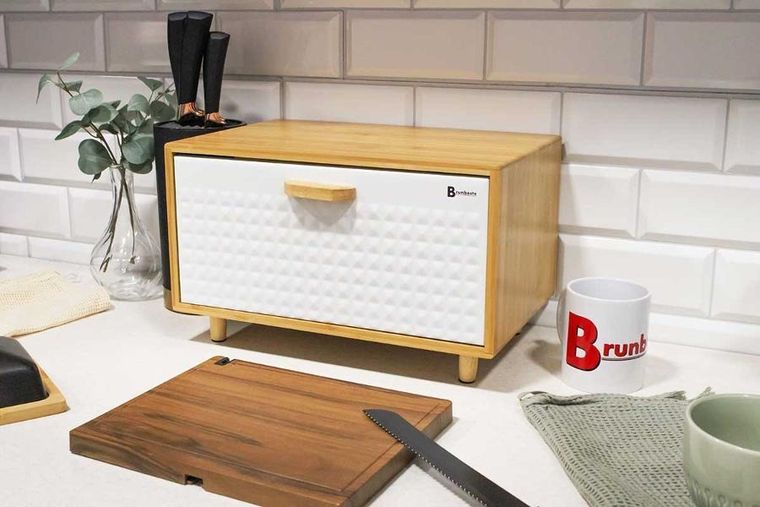 Brunbeste, chlebak, pojemnik bambusowy na pieczywo