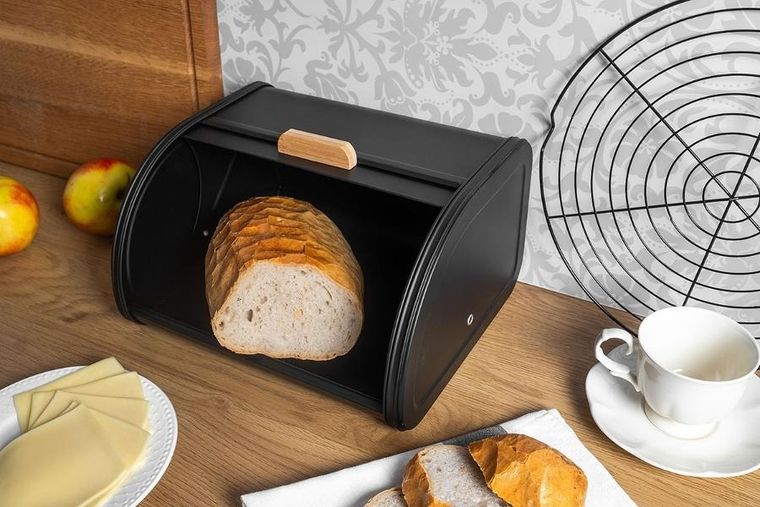 Brunbeste, chlebak pojemnik na pieczywo, stalowy