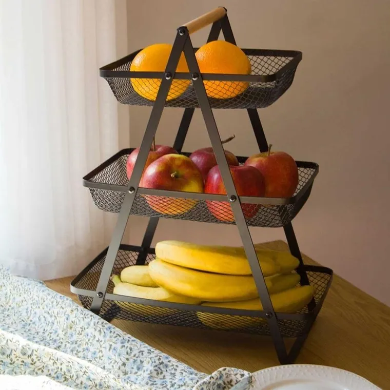 Brunbeste, koszyk piętrowy na owoce, patera