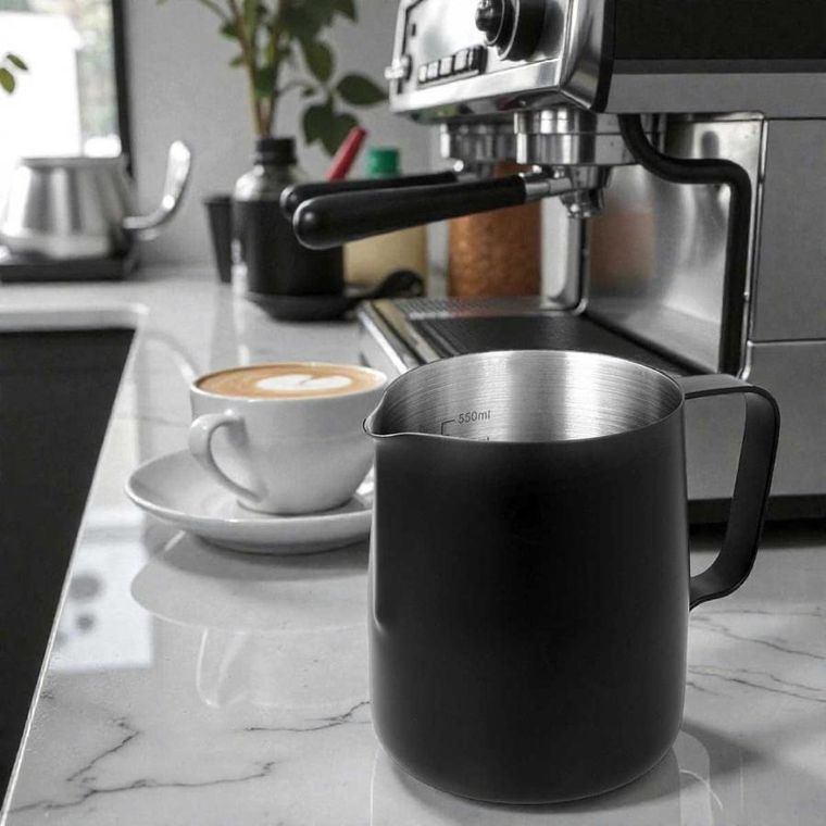 Brunbeste, mlecznik, dzbanek stalowy do spieniania mleka, 350 ml