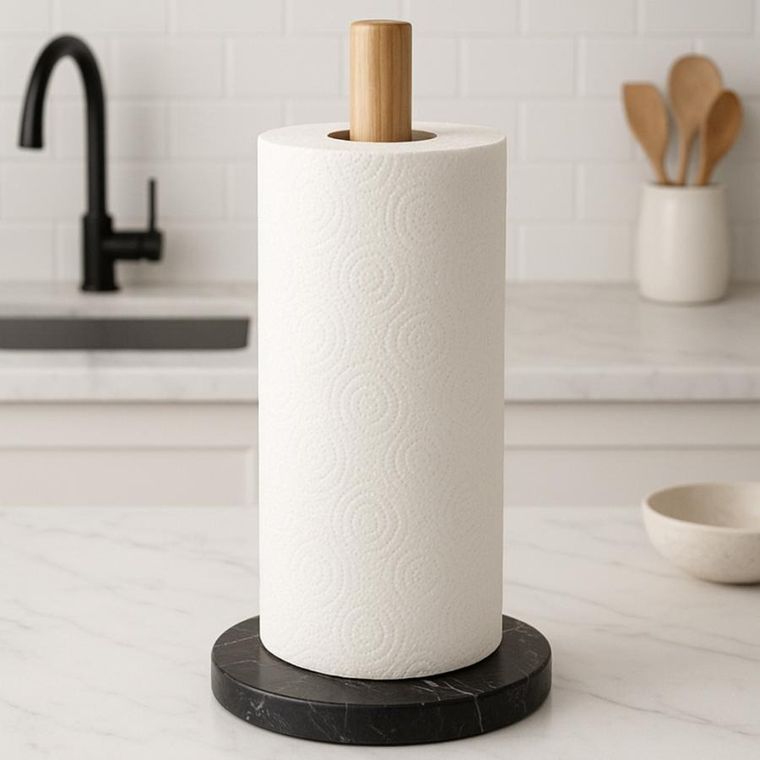 Brunbeste, stojak na ręczniki papierowe, z marmurową podstawą, 3380